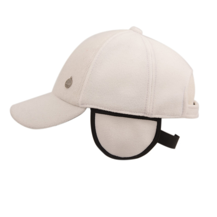 Бейсболка Vilss ALBUSHA Cashemir/Angora Vilss silver white/milk (білий/молоко) 57-59