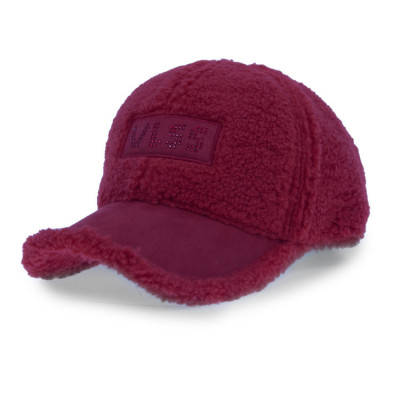 Бейсболка Vilss хутро strass B.ALBA-SEI teddy07/D10 ds14 red (червоний) 57-58