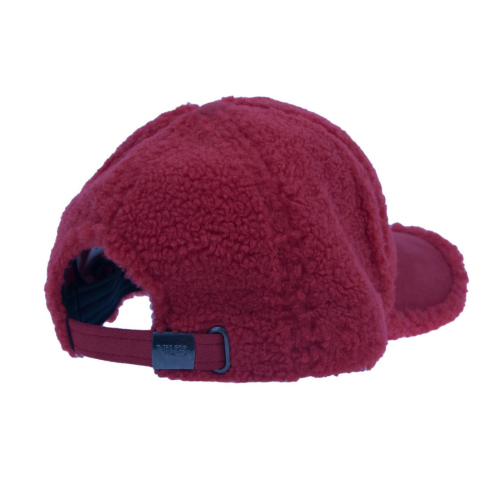 Бейсболка Vilss хутро strass B.ALBA-SEI teddy07/D10 ds14 red (червоний) 57-58