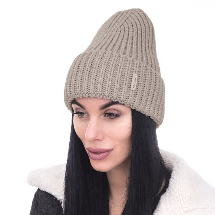 Шапка Malisa ДЖЕРСІ мигдаль