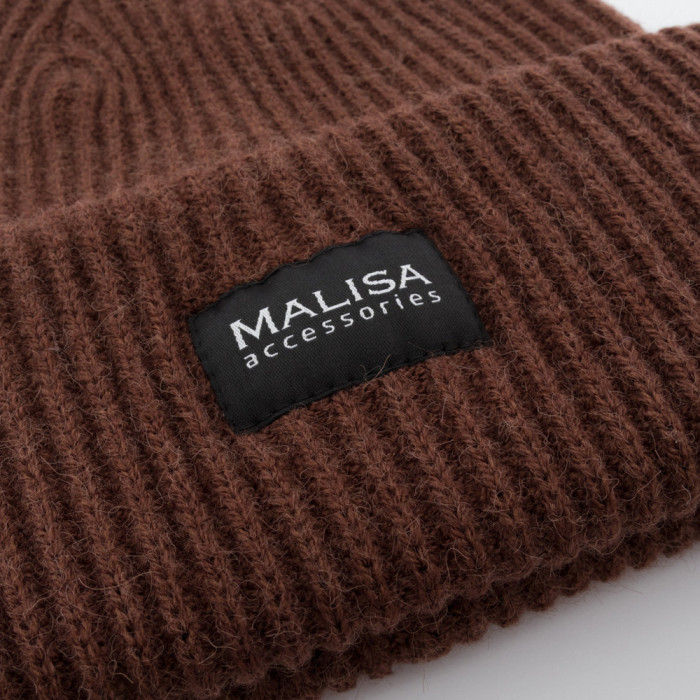 Шапка Malisa ДЖОКЕР шоколад