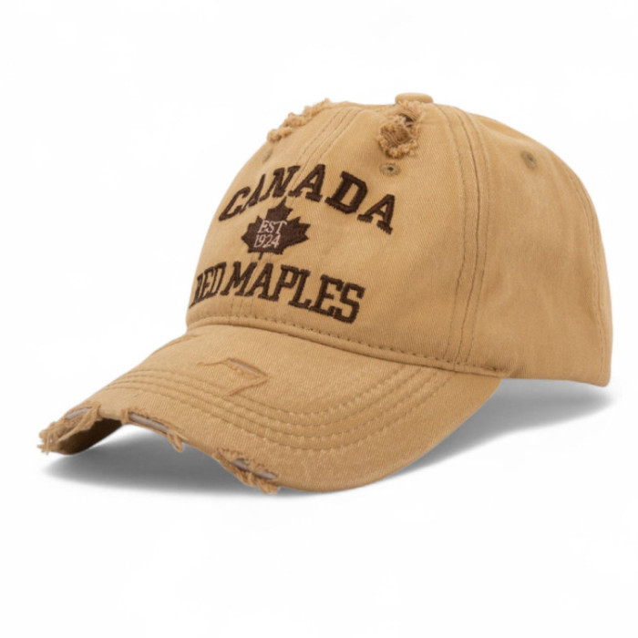 Бейсболка Liss CANADA Рвана св.бежевий