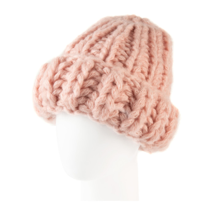 Шапка Malisa АЙСБЕРГ Hand Made пудра